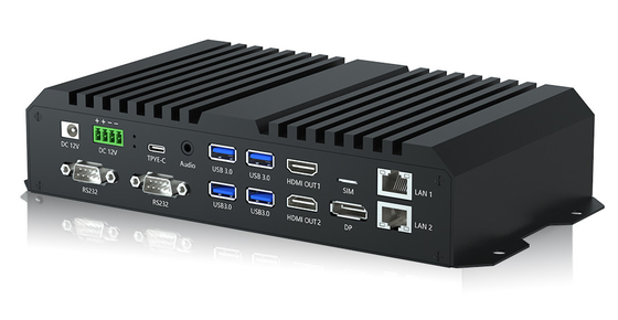RK3588 5 GHz Controle Industrial HD Media Player Box Edge Computing IoT NPU 6Tops