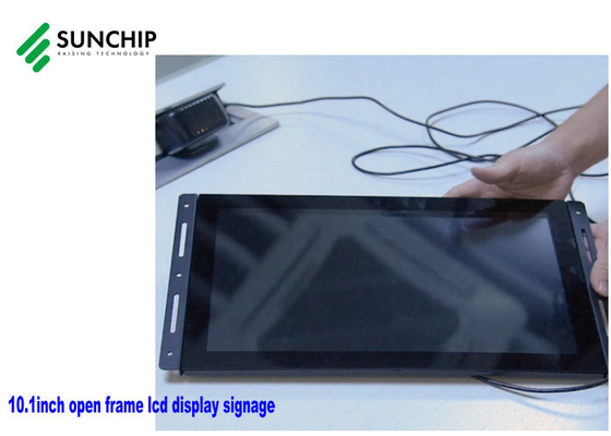 Monitor industrial do LCD do jogador da propaganda do metal do Signage de Digitas do quadro aberto do LCD
