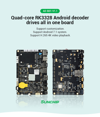 O BRAÇO de Android RK3288 encaixou o apoio 4G Displpay duplo da placa de sistema
