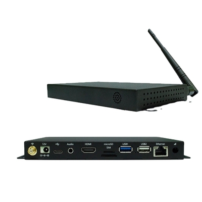 Caixa do Signage de Digitas da rede Ethernet do jogador do Signage de H.264 Wifi Digital