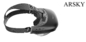 ARSKY todo em uma tela AFIADA virtual de Bluetooth WiFi 2560x1440 2K dos vidros dos auriculares da realidade 3D
