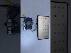 10,1 polegadas - jogador do monitor do quadro aberto de brilho alto que anuncia a exposição