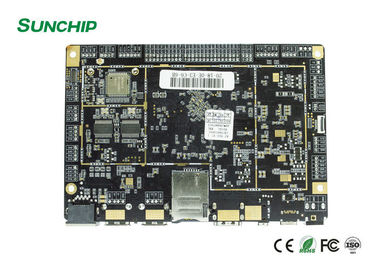 RK3288 encaixou LAN 4G BT de Mainboard PCBA WIFI do cartão-matriz opcional para a indicação digital