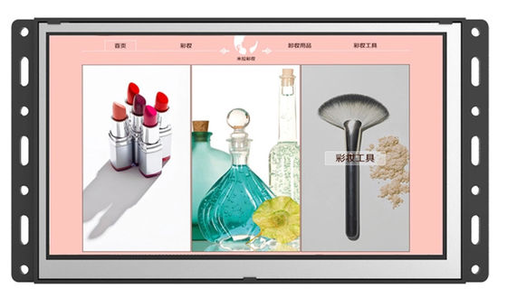 RK3288 RK3399 exposição do LCD do quadro aberto de 10,1 polegadas com 4G WIFI para Shopmall e propaganda do banco