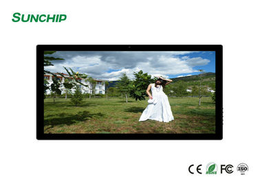 55" 65" Signage exterior interno 2GB fixado na parede RAM 8GB ROM Ethernet do LCD Digital